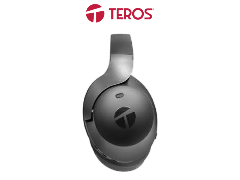 AUDÍFONO INALÁMBRICO ANC TEROS (HEADSET), NEGRO TE8033